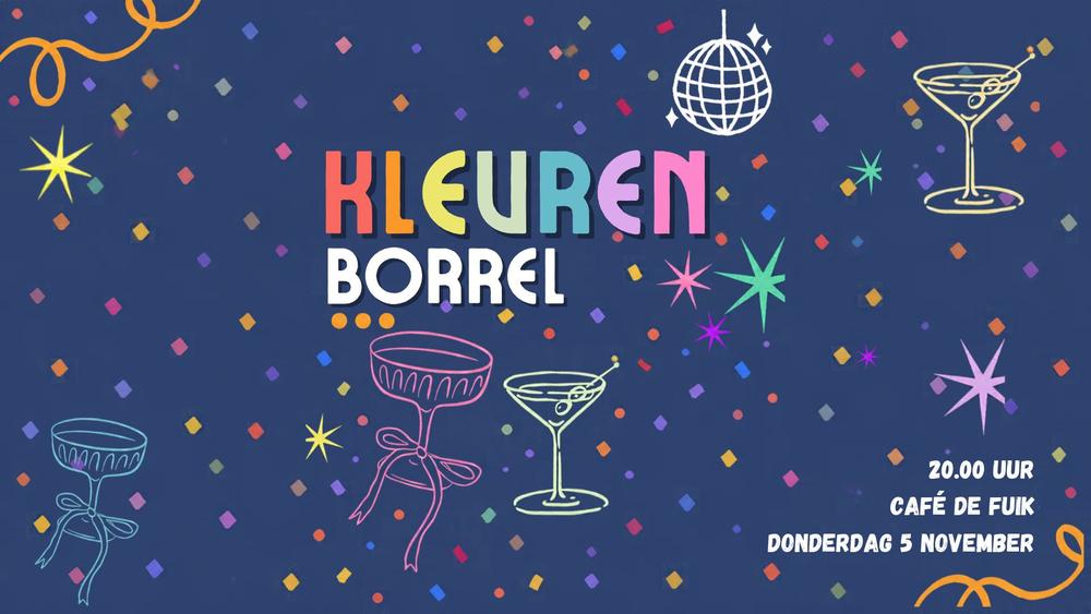 Kleuren borrel